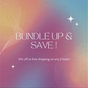 15% off or free shipping on any bundle